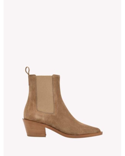 Gianvito Rossi Brown Wylie Boots
