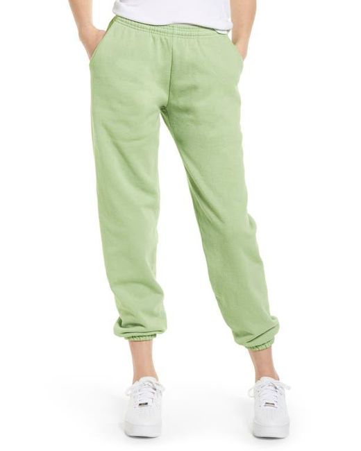 Melody Ehsani Green Gender Inclusive Heavy Fleece Sweatpants