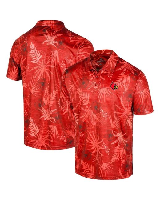 Colosseum Athletics Louisville Cardinals Palms Team Polo At Nordstrom ...