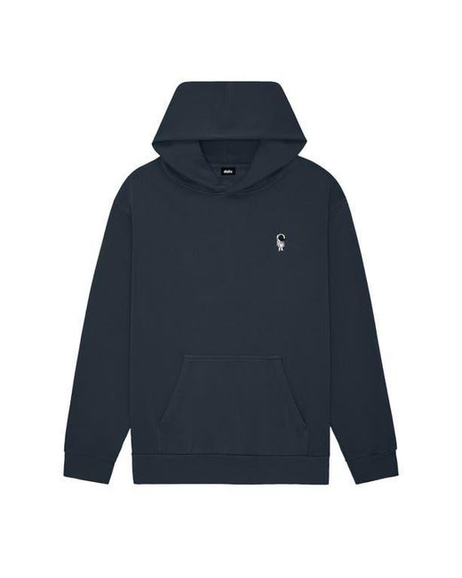 Alix Blue Astronaut Heavyweight Relaxed Hoodie for men