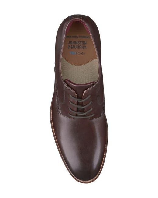 Johnston & Murphy Brown Conard 2.0 Plain Toe Derby for men