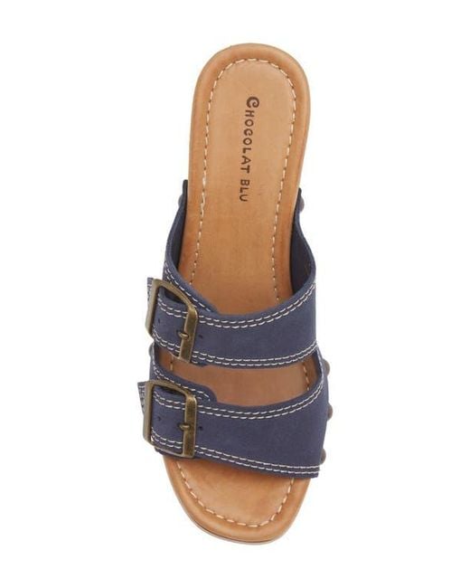 Chocolat Blu Multicolor Mega Platform Sandal