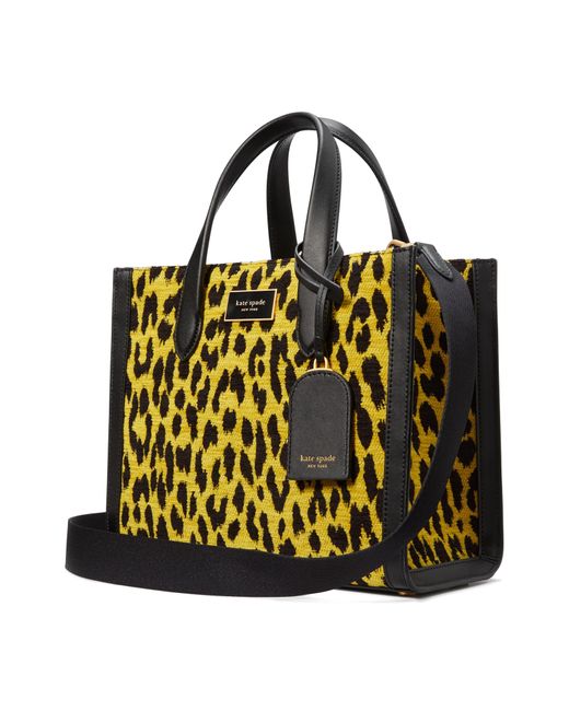 Manhattan Lady Leopard Large Tote