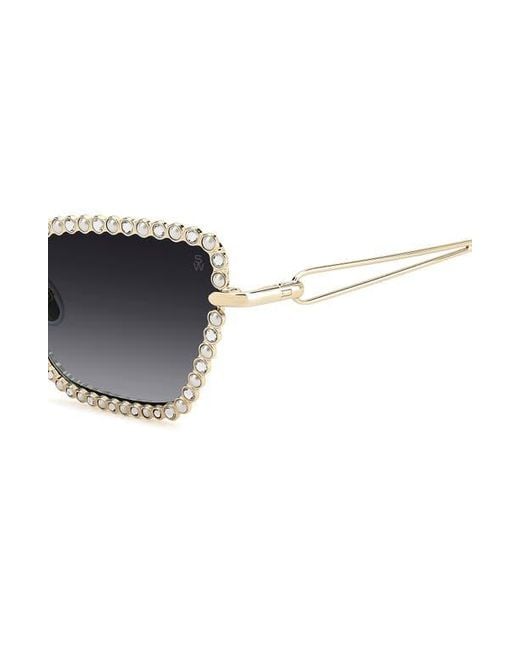 Stuart Weitzman Black 53Mm Cat Eye Sunglasses