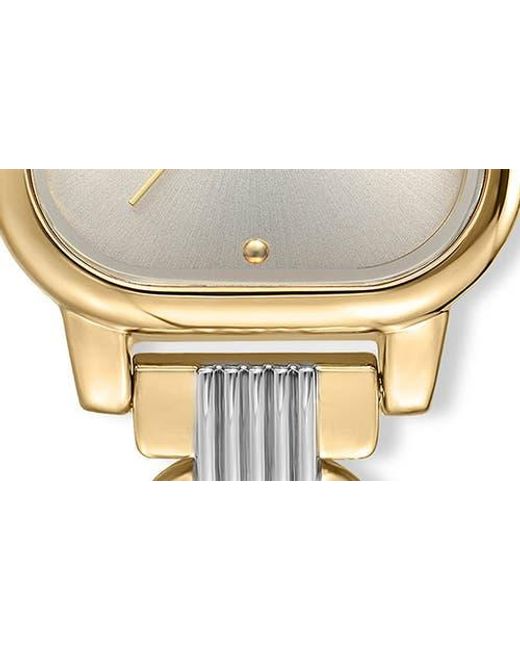 Ettika Metallic Classic Square Bracelet Watch