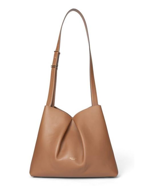 Rag & Bone Brown Large Bloom Leather Crossbody Bag