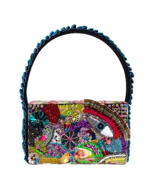 Simitri Blue How Bazaar Bag