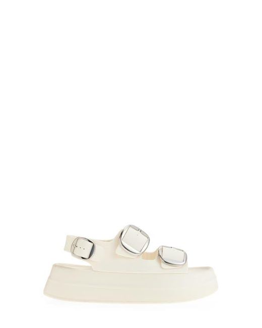 Jeffrey Campbell White Blithe Platform Sandal
