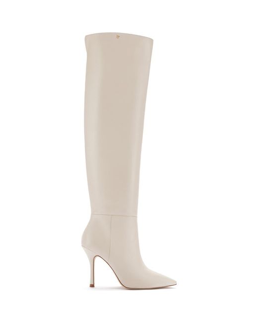 Larroude Natural Kate Hi Boot