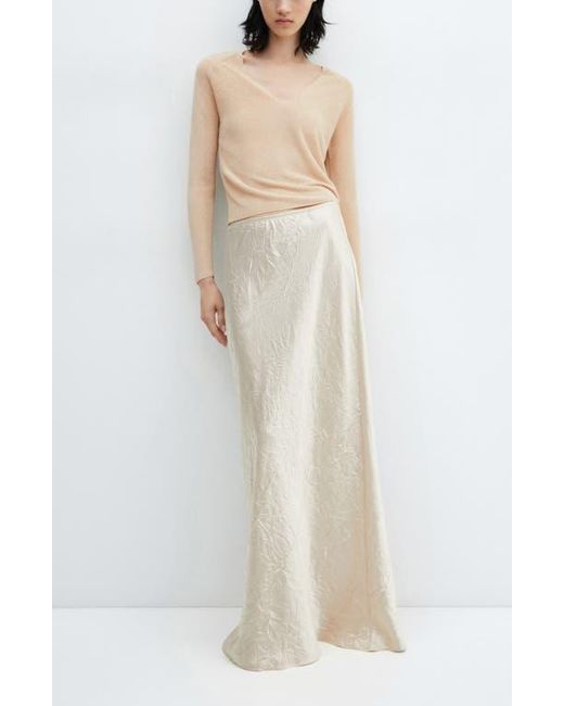 Mango Natural Metallic Sweater