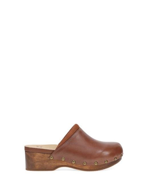 Dansko Brown Andie Platform Mule