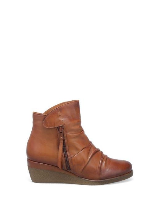 Miz Mooz Brown Mayleen Wedge Bootie