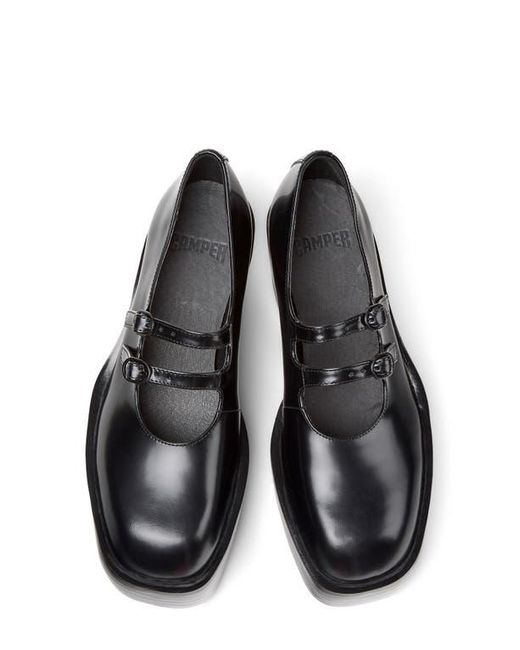 Camper Black Billie Platform Mary Jane