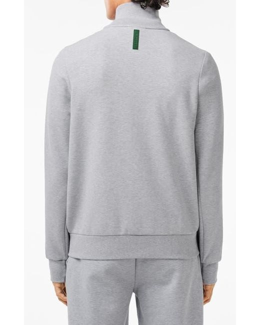 Lacoste Gray Zip-Up Jacket for men