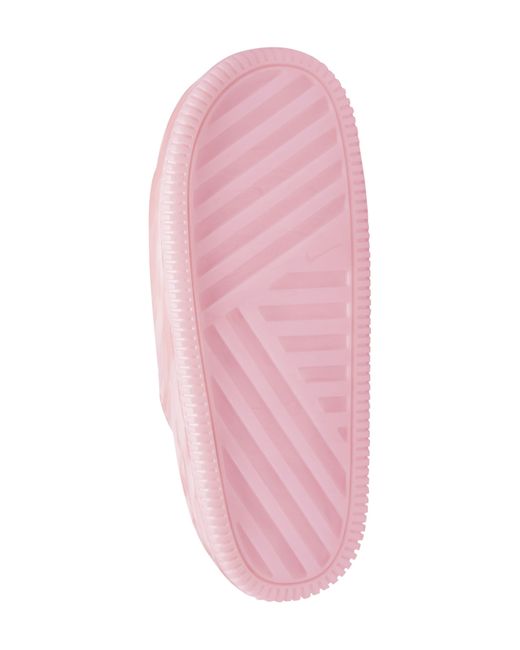 Nike Pink Calm Slide Sandal