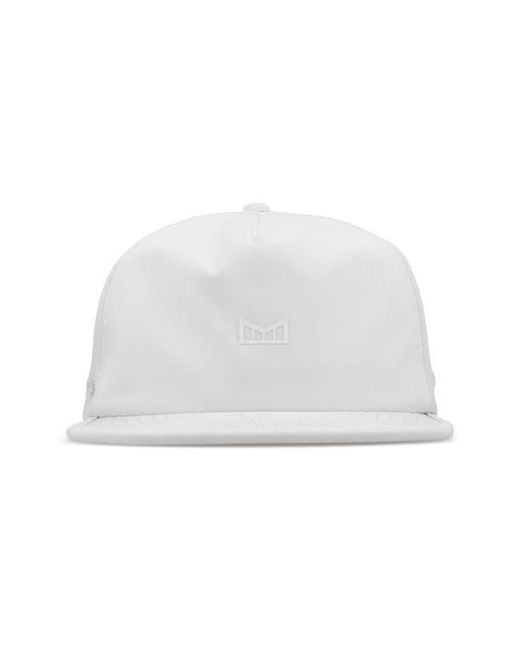 Melin White Eagle Hydro 6-Panel Snapback Ball Cap for men
