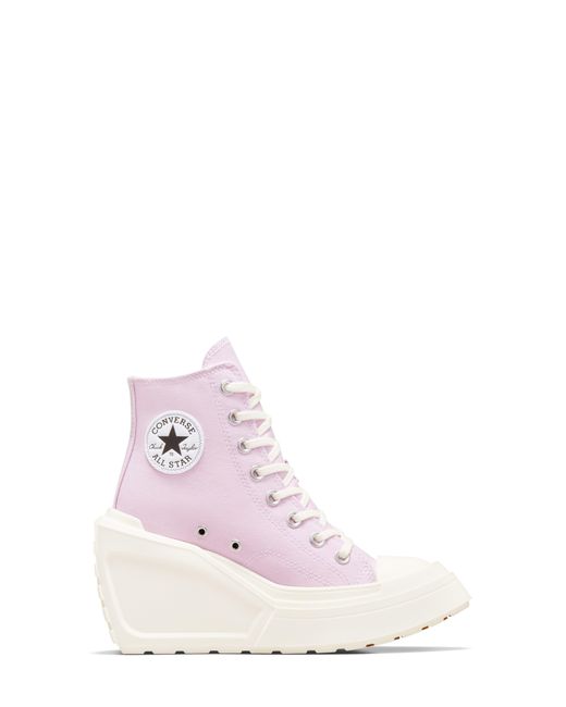 Converse Pink Chuck 70 De Luxe High Top Wedge Sneaker
