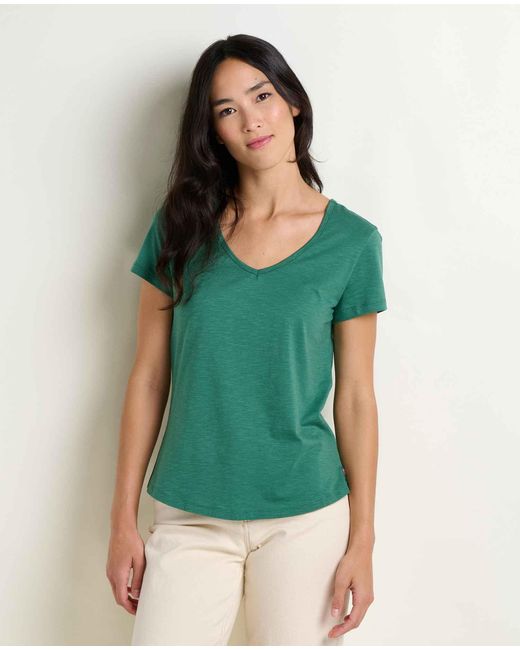 Toad & Co. Green Marley Tee