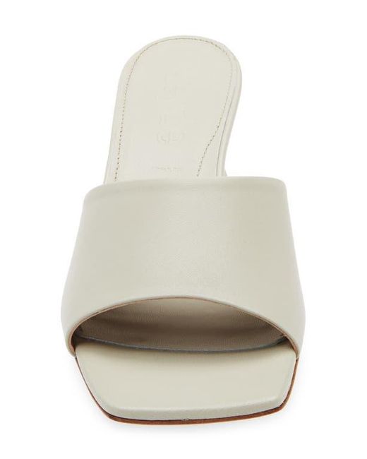 Aeyde White Ale Slide Sandal