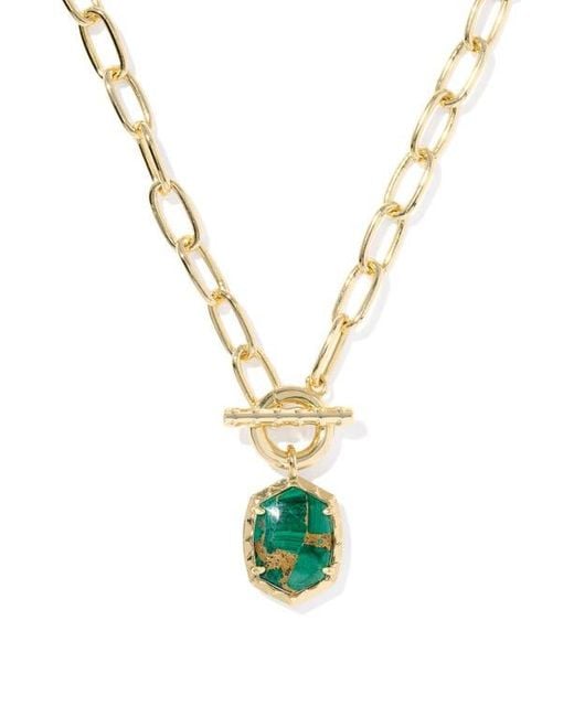 Kendra Scott Metallic Daphne Toggle Necklace