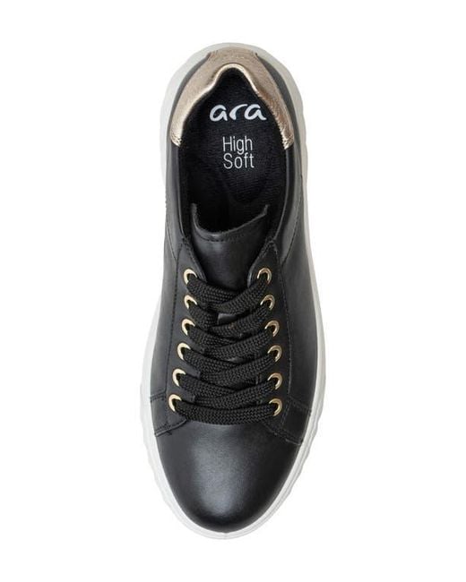Ara White Mikky Platform Sneaker