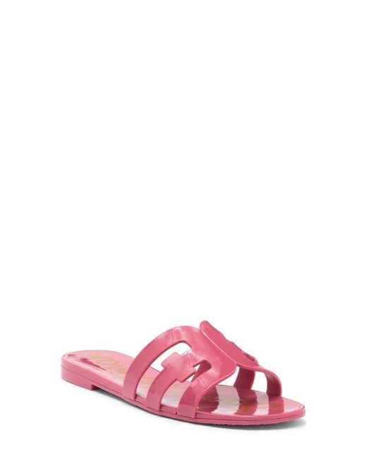 Sam Edelman Pink Bay Jelly Slide Sandal