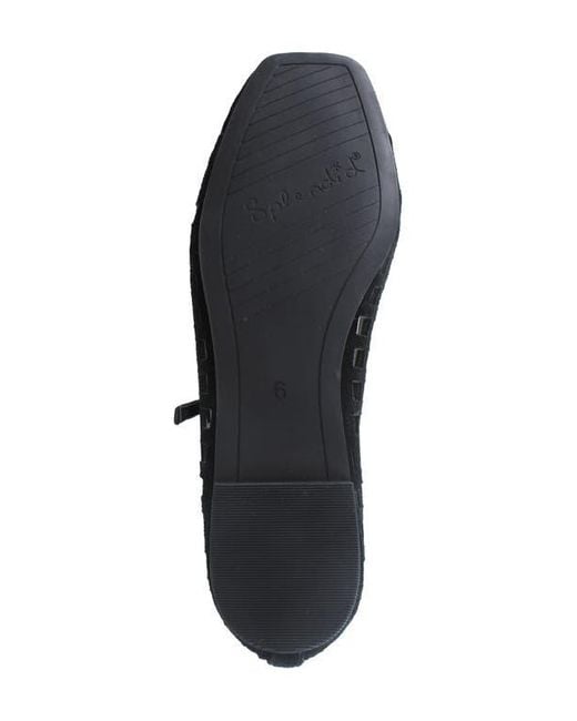 Splendid Black Ruth Mary Jane Flat