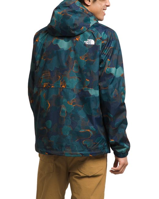 The North Face Antora Waterproof Hooded Rain Jacket in Blue for Men Lyst