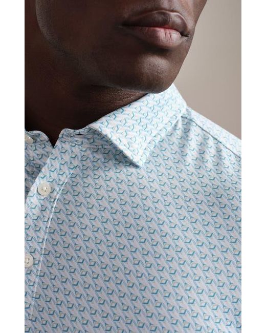 Rhone Blue Drive Time Performance Polo for men