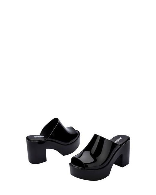 Melissa Black Hype Platform Mule