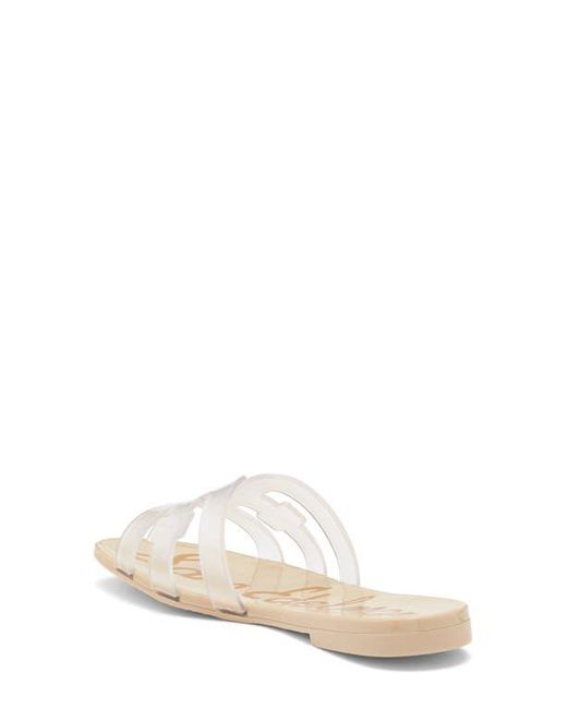Sam Edelman Natural Bay Jelly Slide Sandal