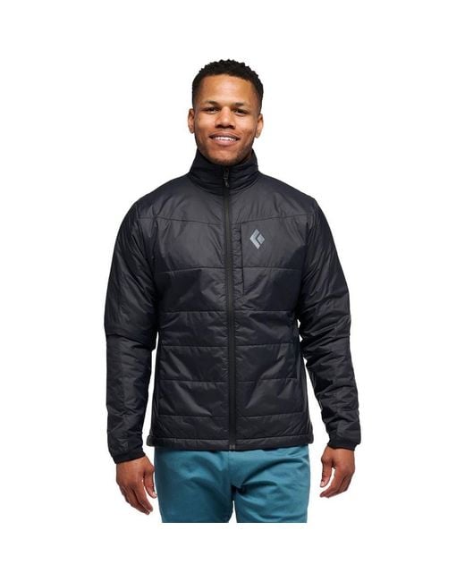 Black Diamond Blue Solution Jacket for men