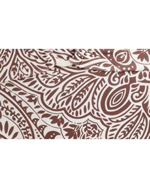 Sanctuary Brown Printed High Waist Bikini Bottoms