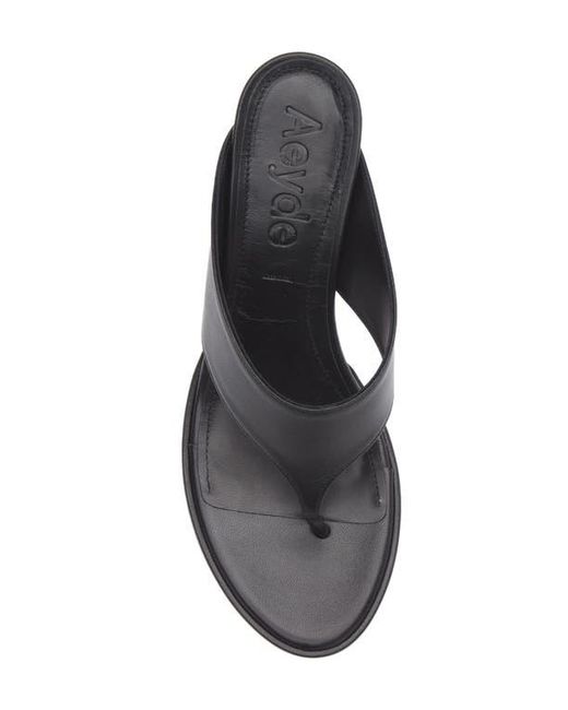 Aeyde White Olenna Flip Flop