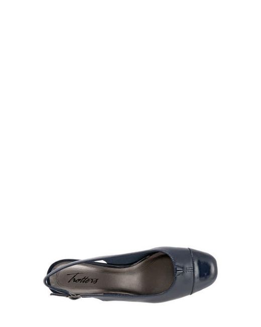 Trotters Blue 'Dea' Slingback