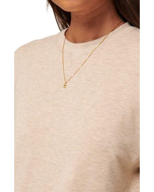 Travis Mathew Brown Cloud Sweatshirt