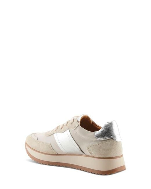 Spring Step White Compter Sneaker