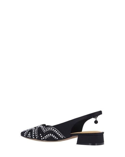 J. Reneé Blue Nicolette Slingback Flat
