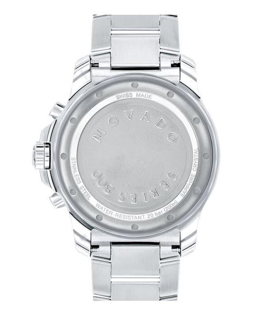 Movado Red Series 800 Chronograph Bracelet Watch, 42Mm for men