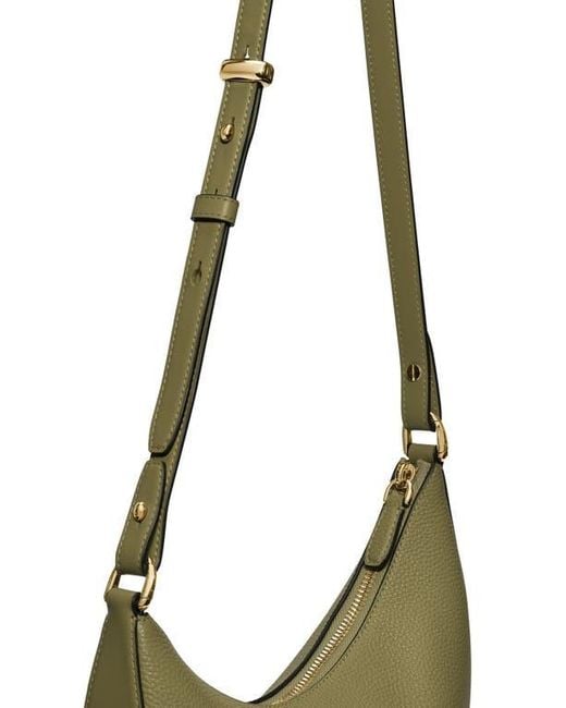 Kate Spade Green Hug Pebble Leather Crossbody Bag