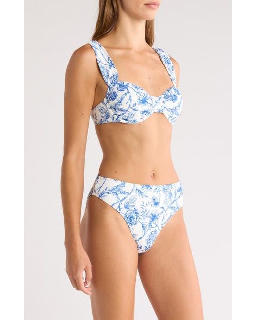 Hutch Blue High Waist Bikini Bottoms