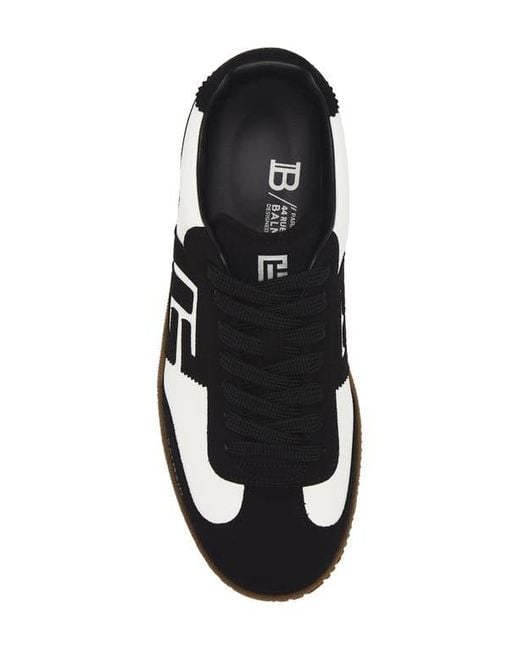 Balmain Black Swan Low Top Sneaker for men