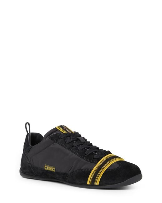 Fendi Black Wrap Sneaker for men