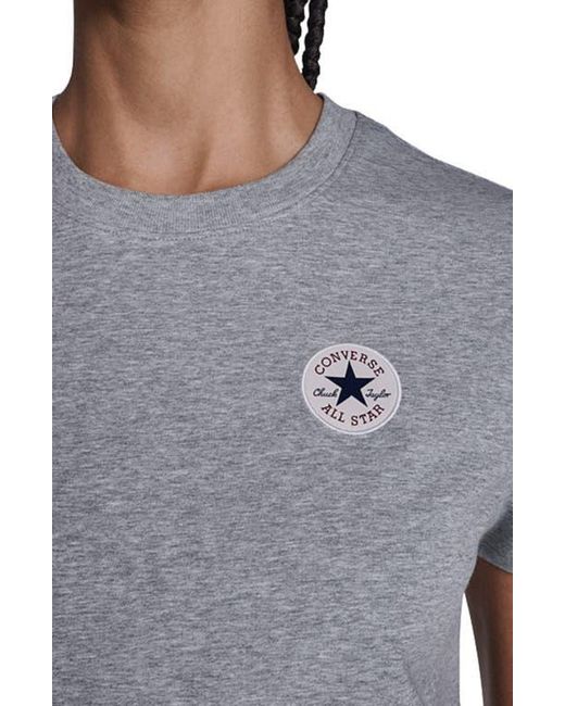 Converse Gray Chuck Taylor Patch T-Shirt