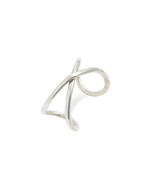 Nashelle Metallic Infinity Ring