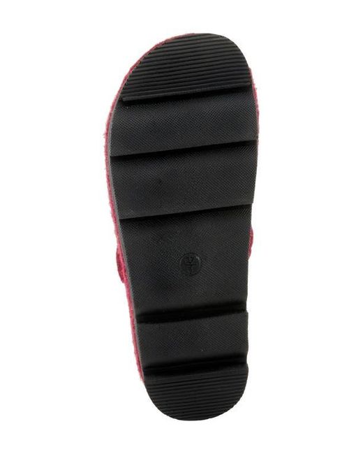 Flexus by Spring Step Red Clogger Mule