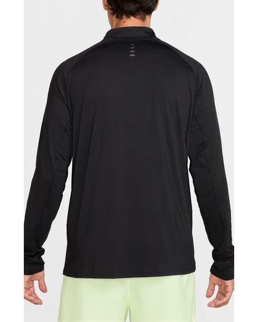 Nike Black Dri-Fit Stride Half Zip Running Top for men