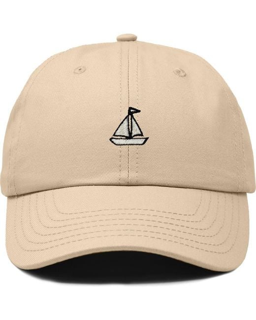 Alix Natural Sail Dad Cap for men