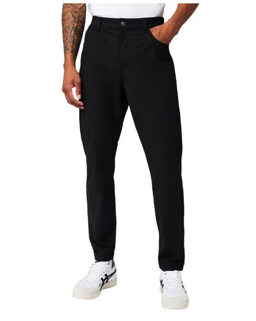 Fabletics Black The Don 5-Pocket Pant Classic Fit for men