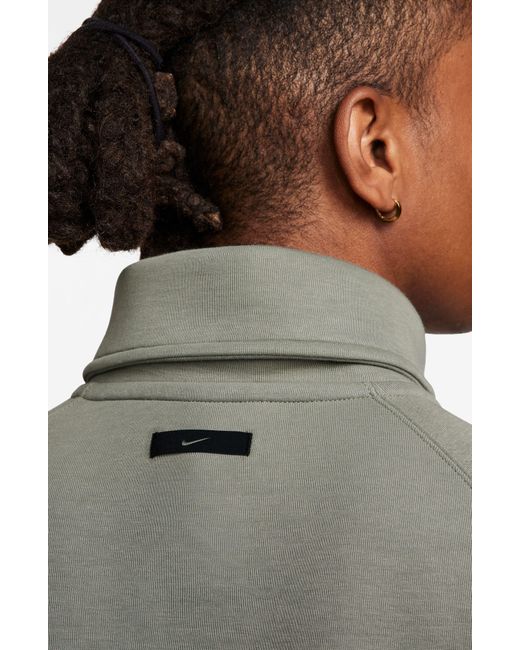 Nike Oversize Tech Fleece Reimagined Half Zip Pullover in Gray for Men ...